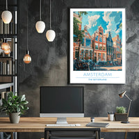 Amsterdam Charm Poster PosterGoat