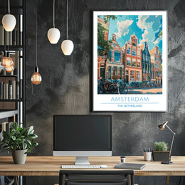 Amsterdam Charm Poster PosterGoat