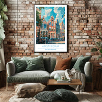 Amsterdam Charm Poster PosterGoat