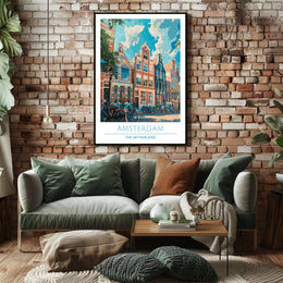 Amsterdam Charm Poster PosterGoat