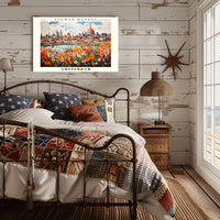 Amsterdam Flower Market Vibrance Urban or Cityscape Poster PosterGoat