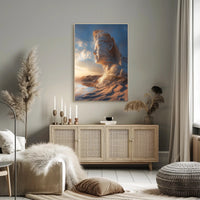 Ancient Desert Sculpture Art - Abstract, Artistic, or Pop Culture Poster PosterGoat