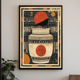Ancient Egyptian Mystical Art Cultural or Heritage Poster PosterGoat