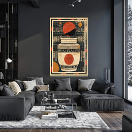 Ancient Egyptian Mystical Art Cultural or Heritage Poster PosterGoat