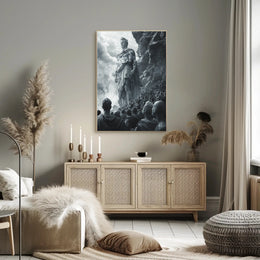 Ancient Monumental Statue Art Cultural Heritage Poster PosterGoat