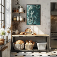 Ancient Wisdom: Divine Contemplation in Heritage Poster PosterGoat