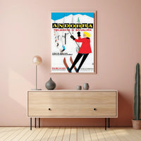 Andorra Teleskis d'Envalira Poster PosterGoat