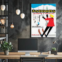 Andorra Teleskis d'Envalira Poster PosterGoat