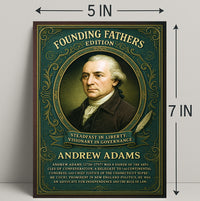 Andrew Adams Founding Father Poster PosterGoat