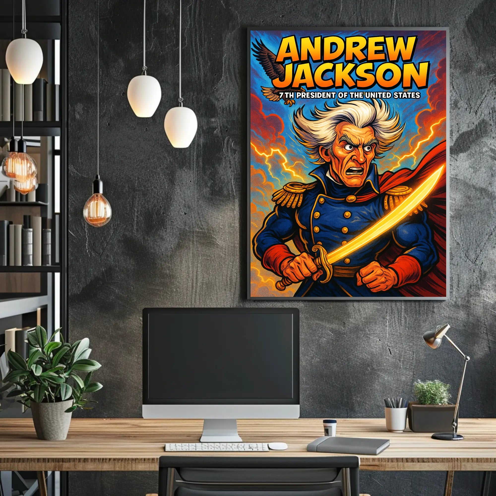 Andrew Jackson 7th President Poster PosterGoat