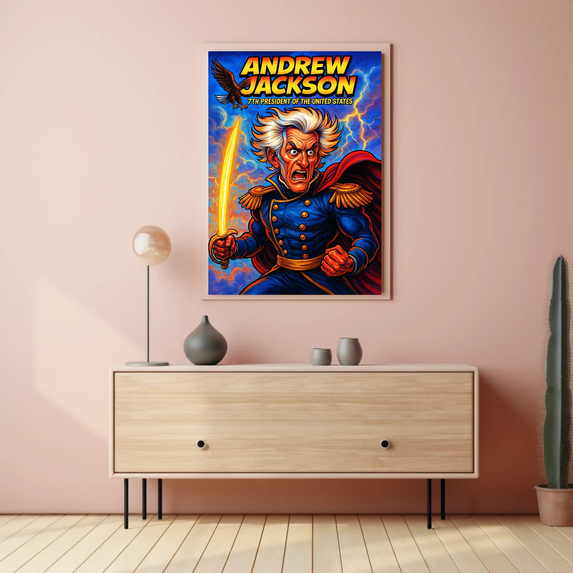 Andrew Jackson 7th President Poster PosterGoat