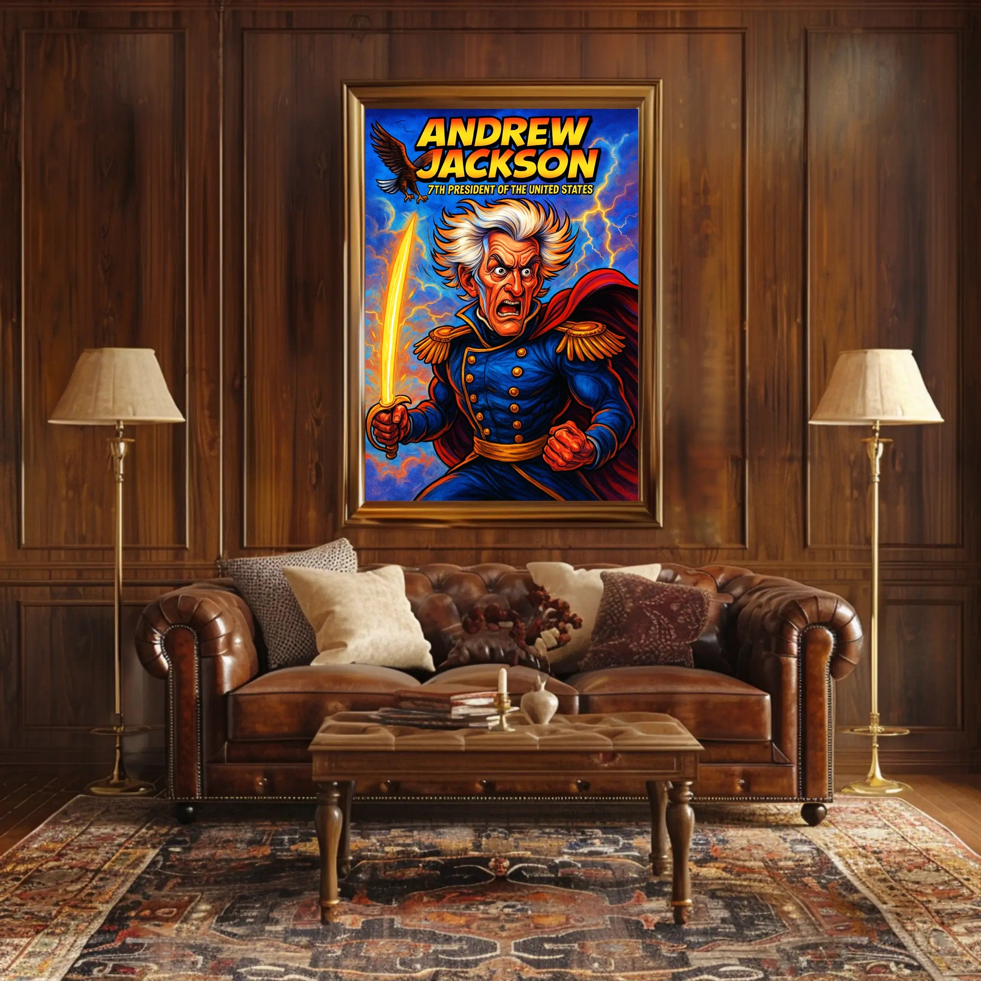 Andrew Jackson 7th President Poster PosterGoat