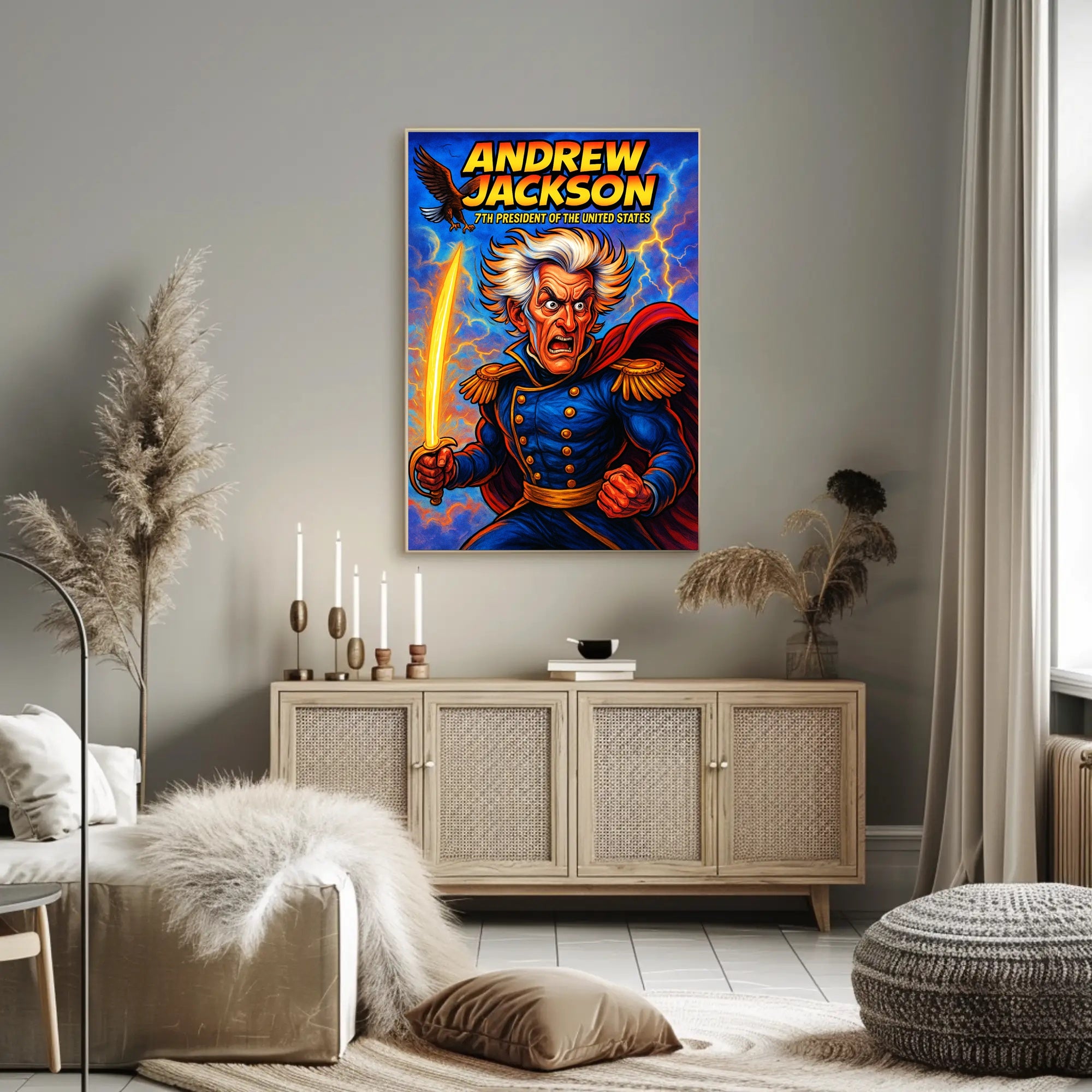 Andrew Jackson 7th President Poster PosterGoat