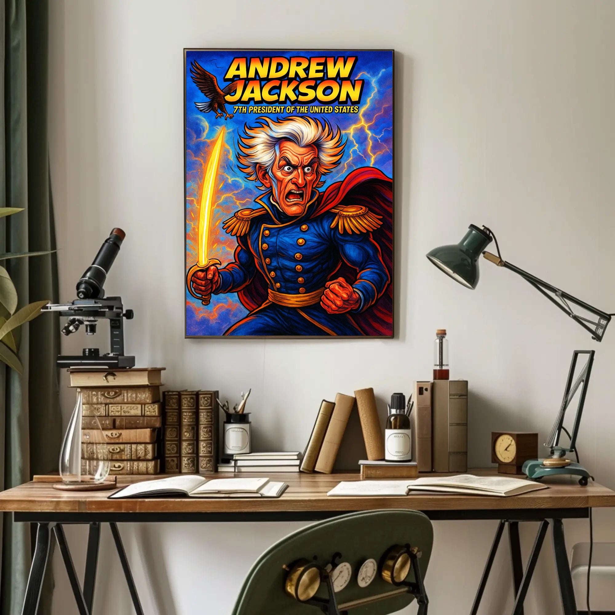 Andrew Jackson 7th President Poster PosterGoat
