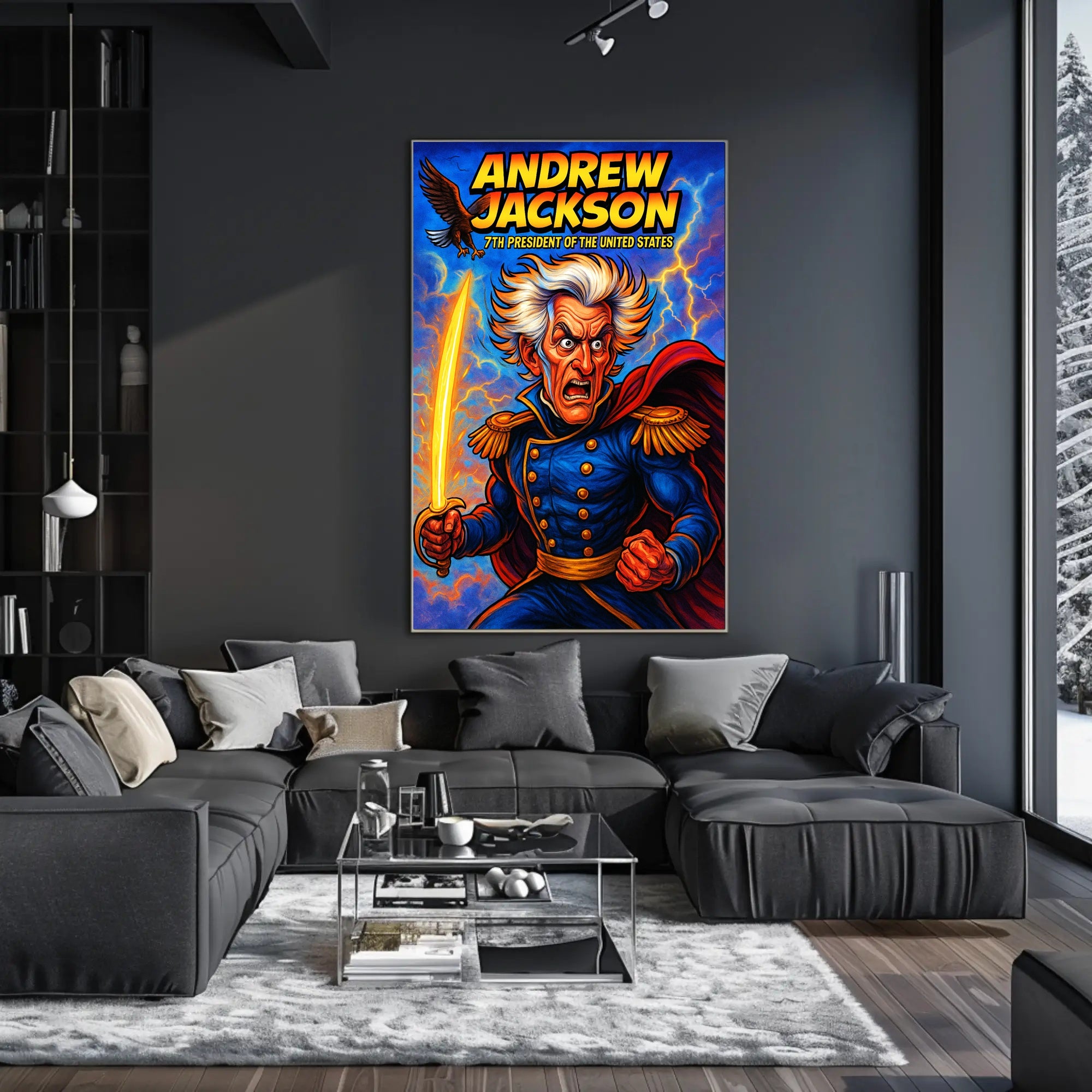 Andrew Jackson 7th President Poster PosterGoat