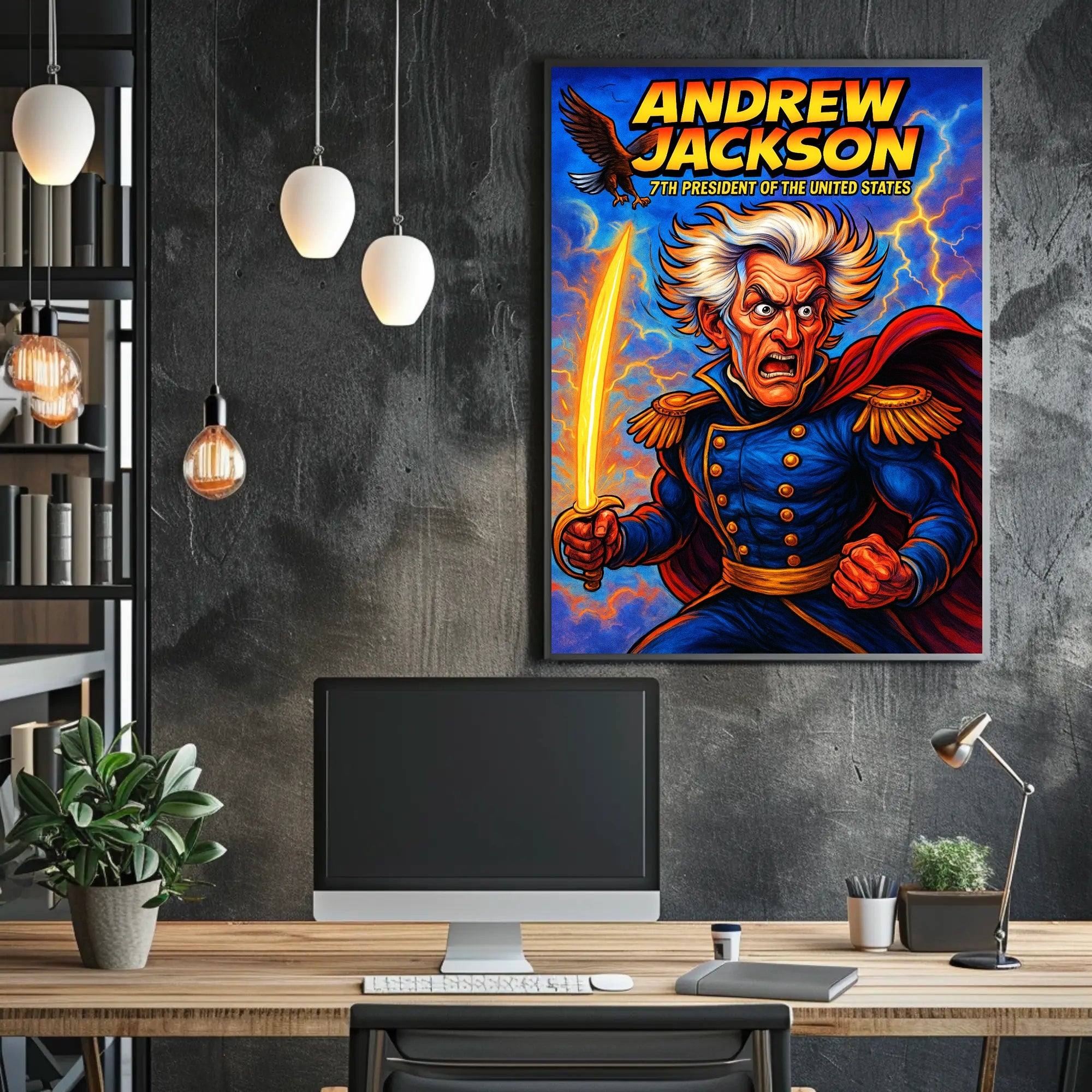 Andrew Jackson 7th President Poster PosterGoat