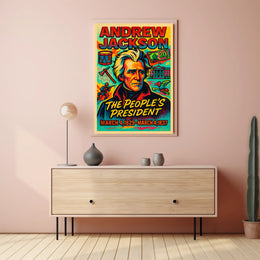 Andrew Jackson The People's President Poster PosterGoat