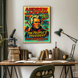 Andrew Jackson The People's President Poster PosterGoat