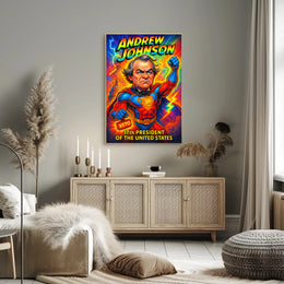 Andrew Johnson 17th President Poster PosterGoat