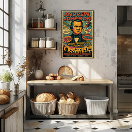 Andrew Johnson Reconstruction in Turmoil Poster PosterGoat