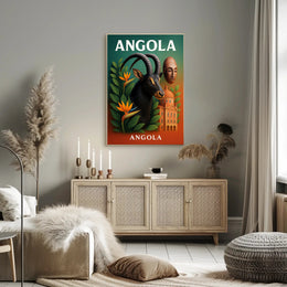 Angola A Cultural Mosaic Poster PosterGoat