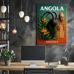 Angola A Cultural Mosaic Poster PosterGoat