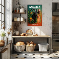 Angola A Cultural Mosaic Poster PosterGoat