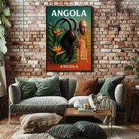 Angola A Cultural Mosaic Poster PosterGoat