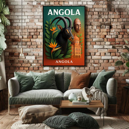 Angola A Cultural Mosaic Poster PosterGoat