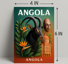 Angola A Cultural Mosaic Poster PosterGoat