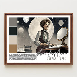Annie Jump Cannon: Pioneering Astronomer Poster PosterGoat