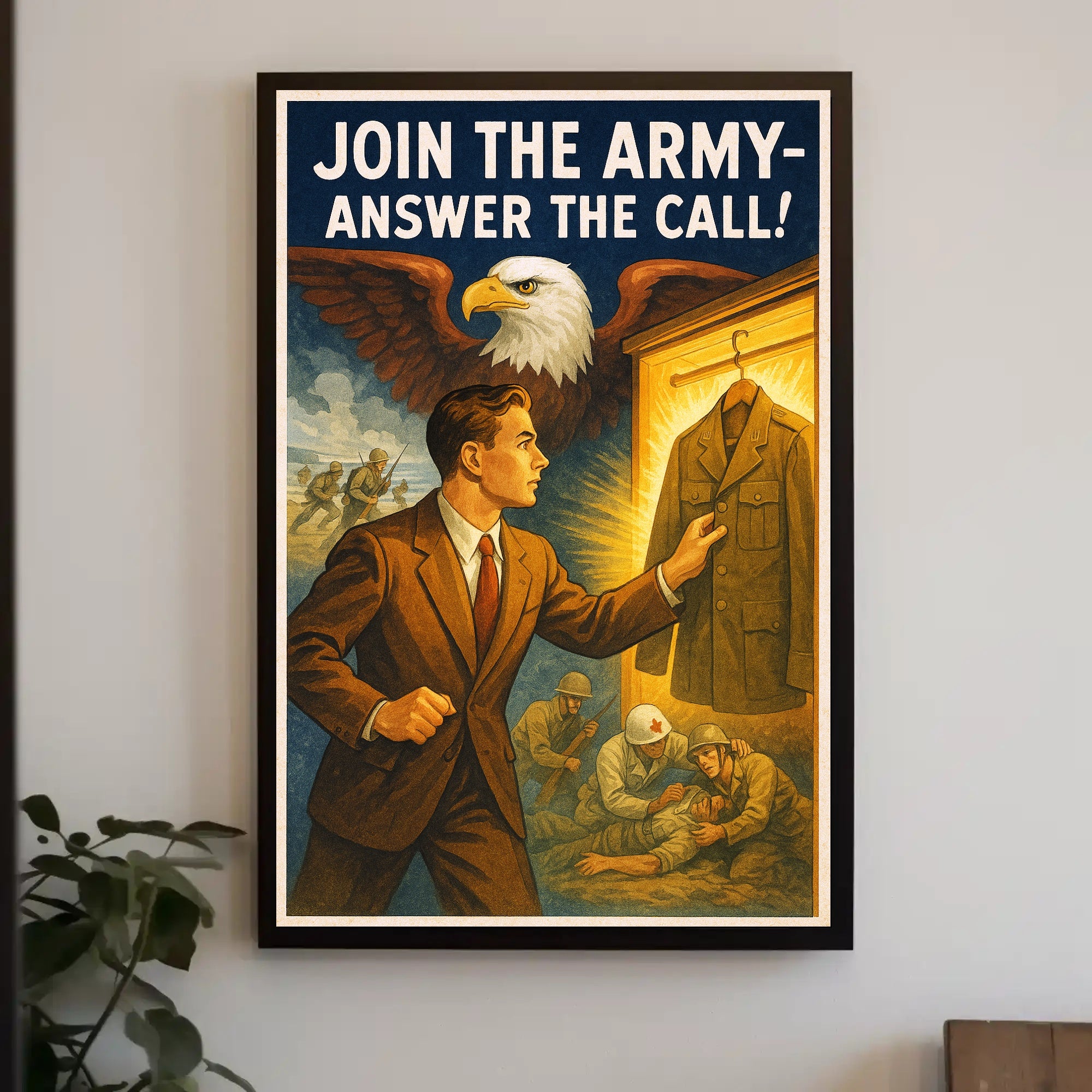 Answer the Call Join the Army Poster PosterGoat