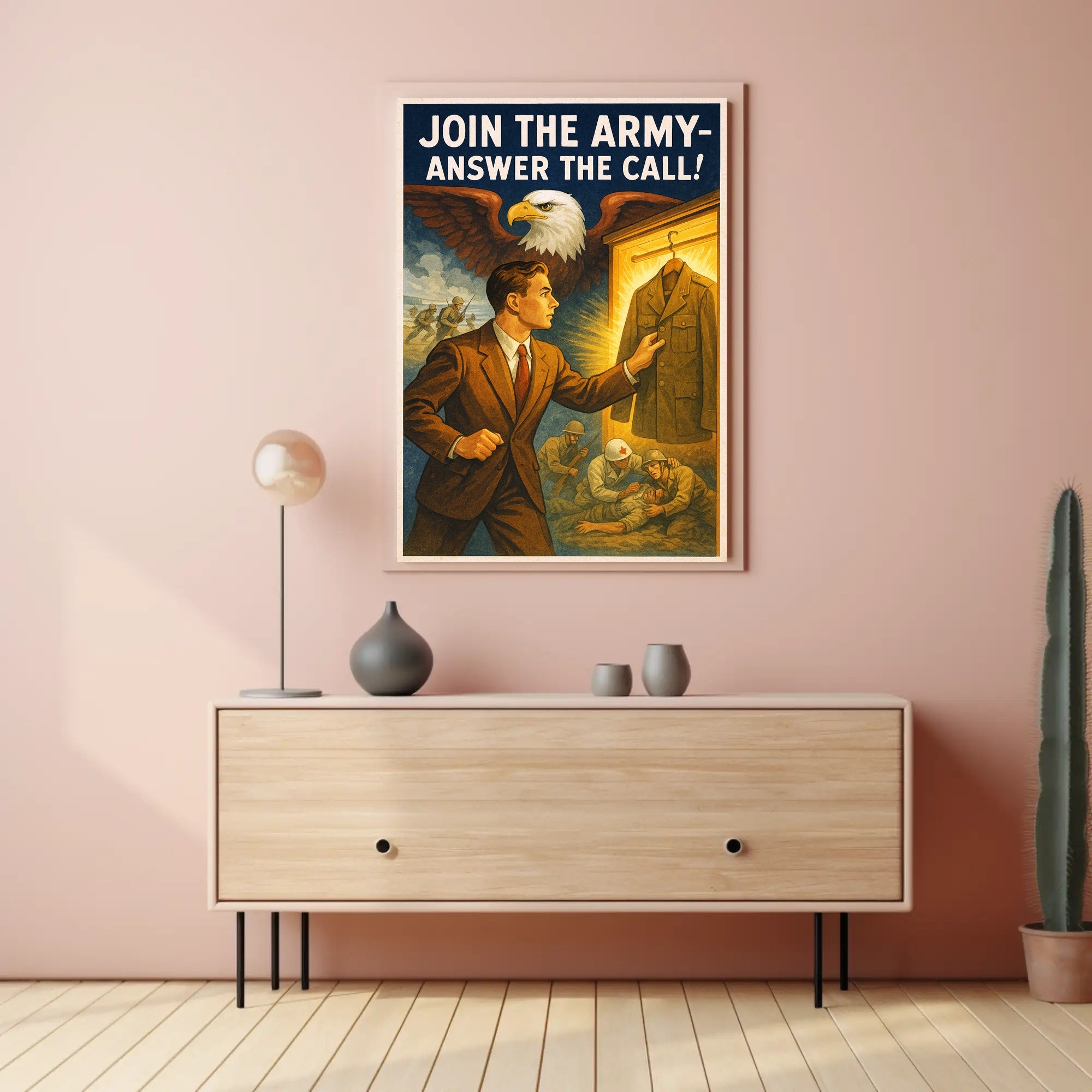 Answer the Call Join the Army Poster PosterGoat