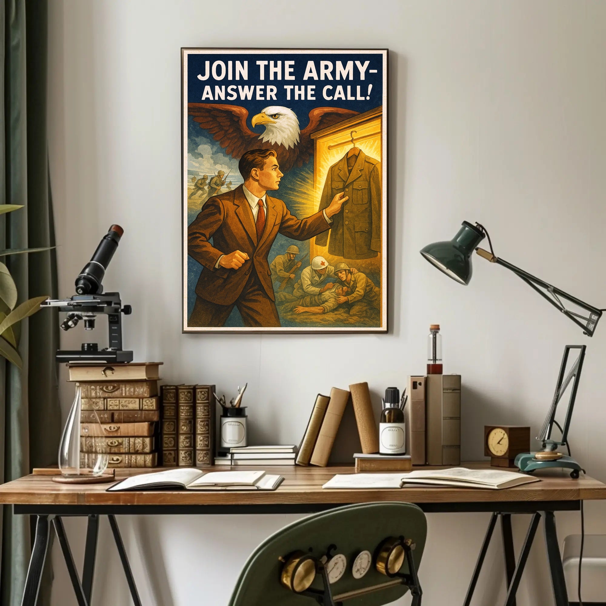 Answer the Call Join the Army Poster PosterGoat