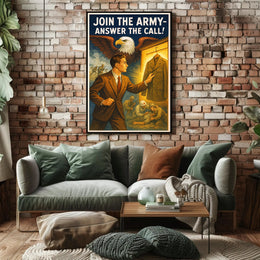 Answer the Call Join the Army Poster PosterGoat