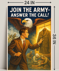 Answer the Call Join the Army Poster PosterGoat