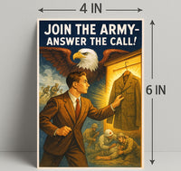 Answer the Call Join the Army Poster PosterGoat