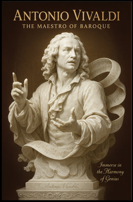 Antonio Vivaldi The Maestro of Baroque Poster PosterGoat