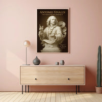 Antonio Vivaldi The Maestro of Baroque Poster PosterGoat