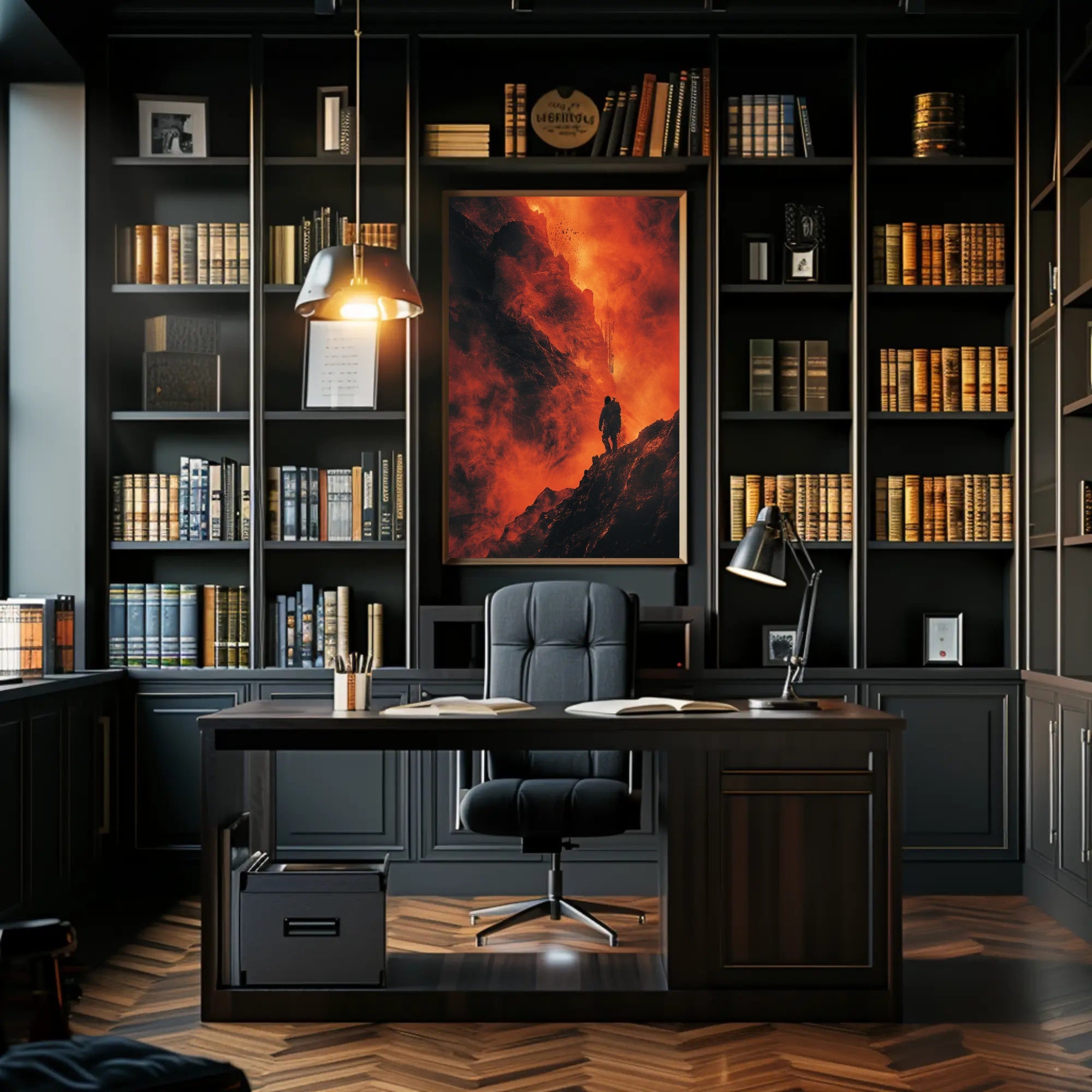 Apocalyptic Adventure: Explore the Unknown Futuristic Sci-Fi Poster PosterGoat