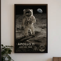 Apollo 11 Lunar Landing Historical Poster PosterGoat
