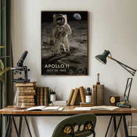 Apollo 11 Lunar Landing Historical Poster PosterGoat