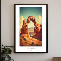 Arches National Park Poster PosterGoat