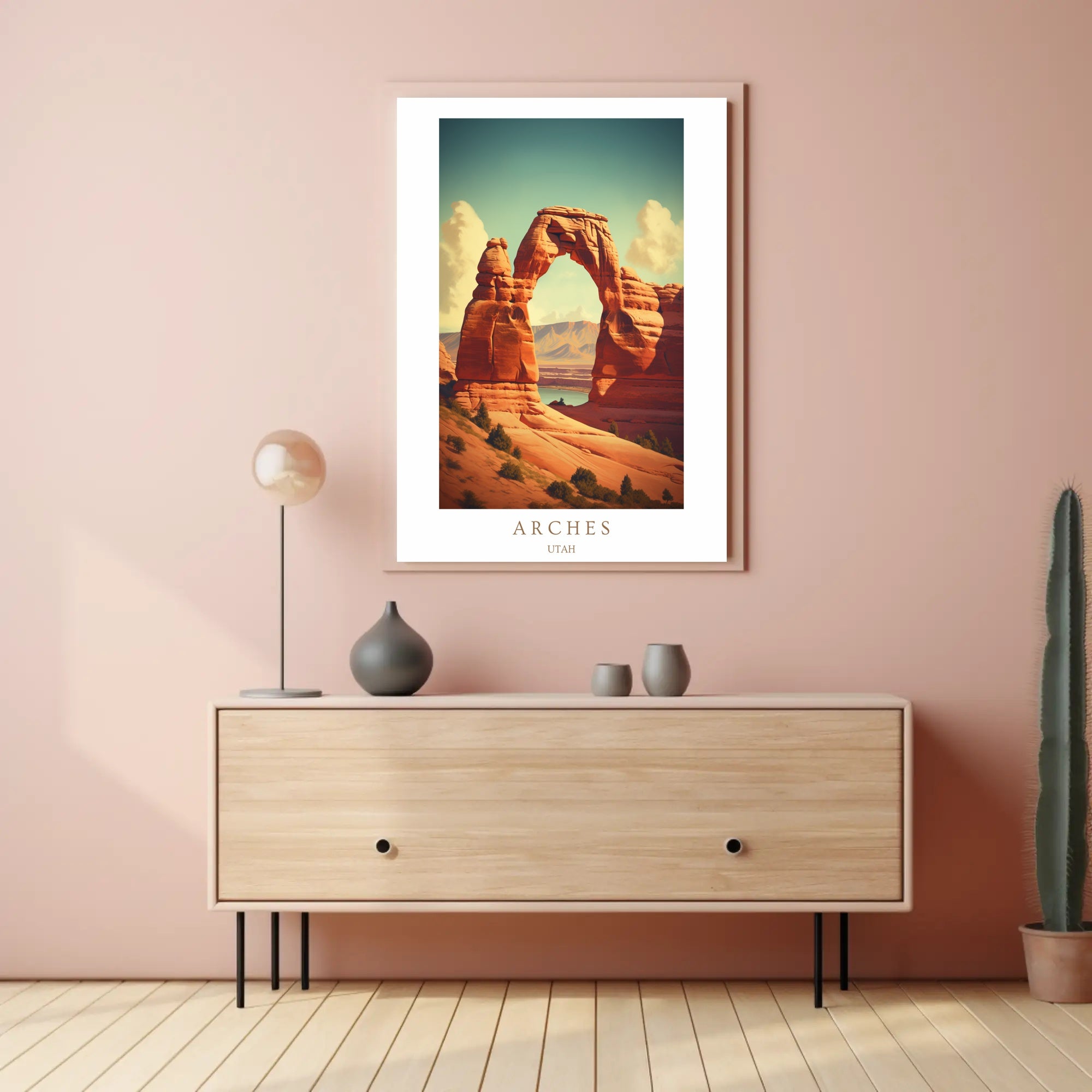 Arches National Park Poster PosterGoat