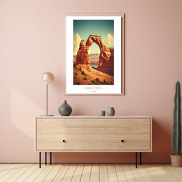 Arches National Park Poster PosterGoat