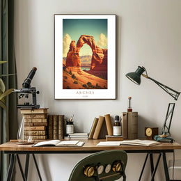 Arches National Park Poster PosterGoat