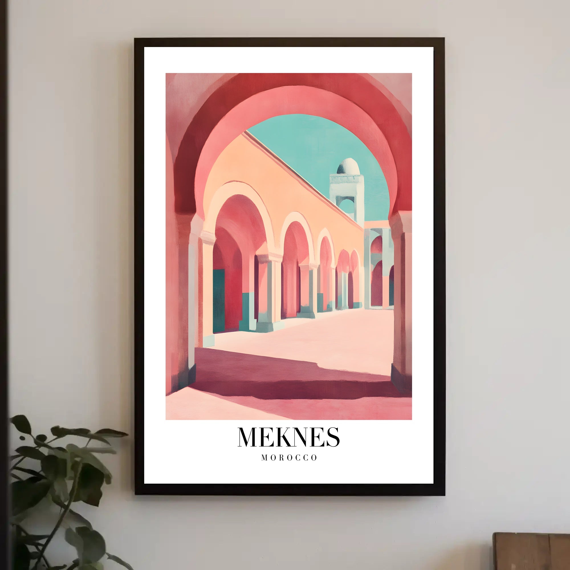 Architectural Arches Art Print Traditional Cultural or Heritage Poster PosterGoat