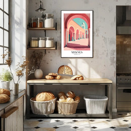 Architectural Arches Art Print Traditional Cultural or Heritage Poster PosterGoat