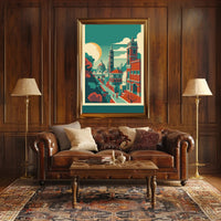 Architectural Dreamscape Poster PosterGoat