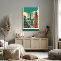Architectural Dreamscape Poster PosterGoat